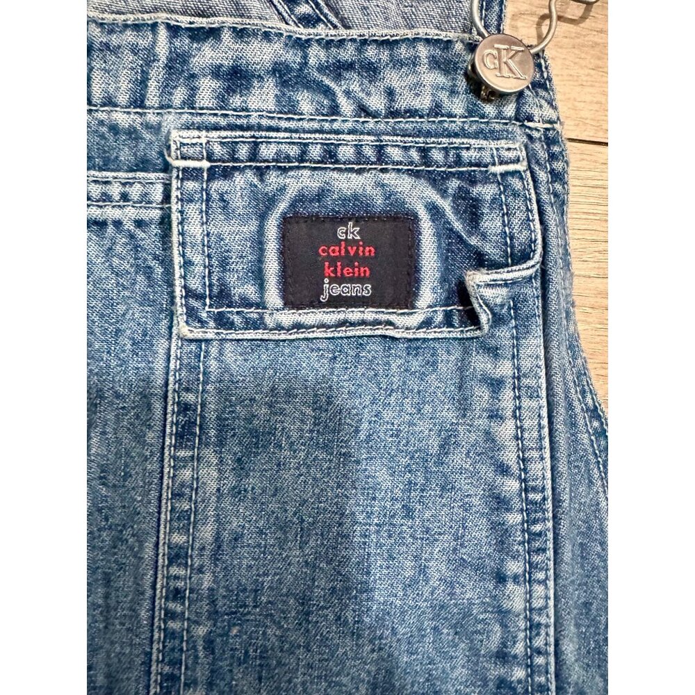 Calvin Klein Blue Denim Women Jeans Overalls - Picture 4 of 6
